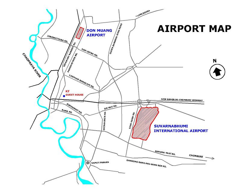 Suvarnabhumi to KT map